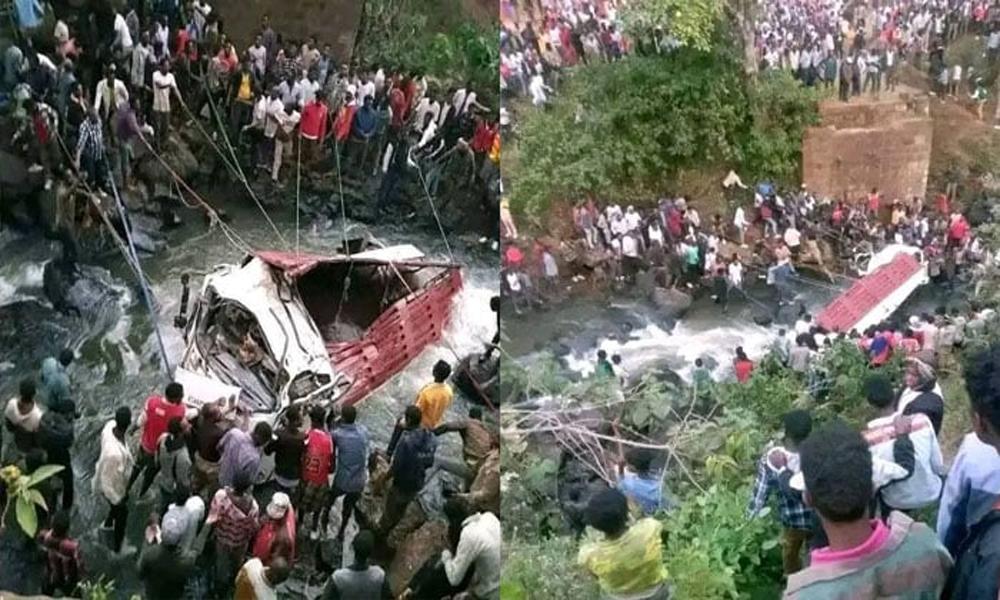 71 killed as truck plunges into river in Ethiopia