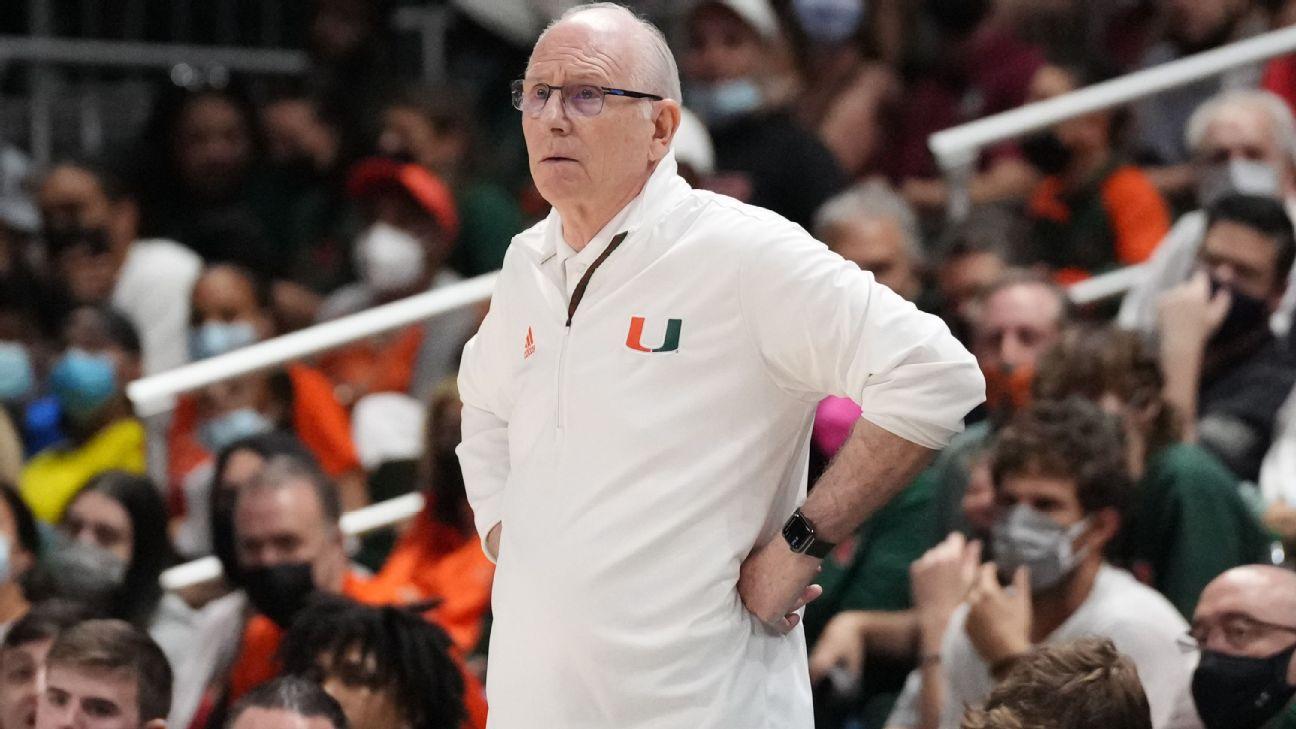 Sources: Miami's Larranaga in talks to step down