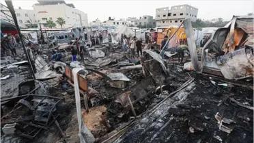 اسرائیل کی غزہ میں  جنگی جارحیت  جاری ، 65 فلسطینی شہید