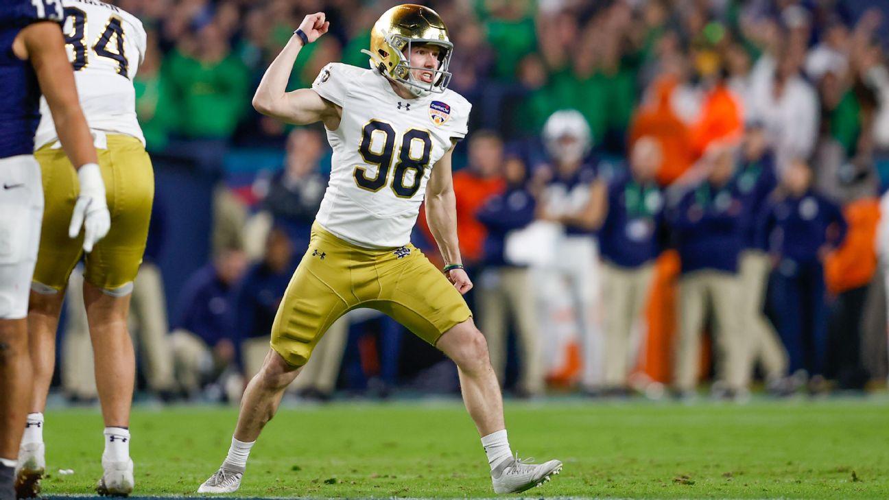 Notre Dame outduels Penn St. to reach CFP final