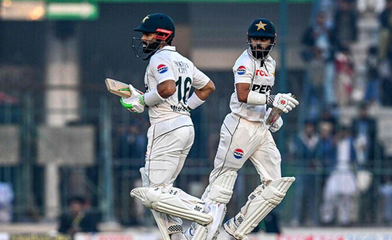 Shakeel, Rizwan lead recovery against West Indies in fog-hit 1st Multan Test