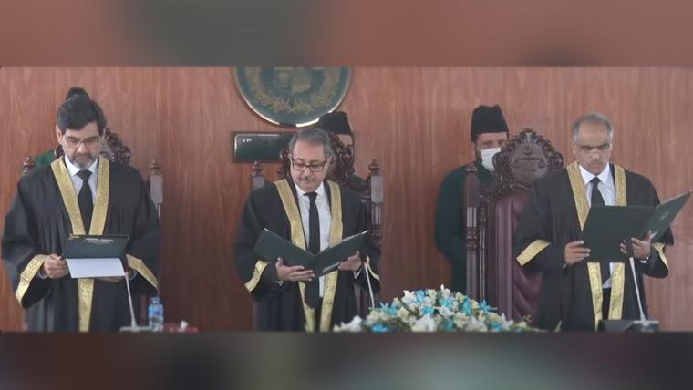 اسلام آباد اور بلوچستان ہائیکورٹ کے ایڈیشنل ججز نے عہدے کا حلف اٹھا لیا