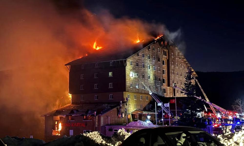 Fire at Turkey’s ski resort kills 76