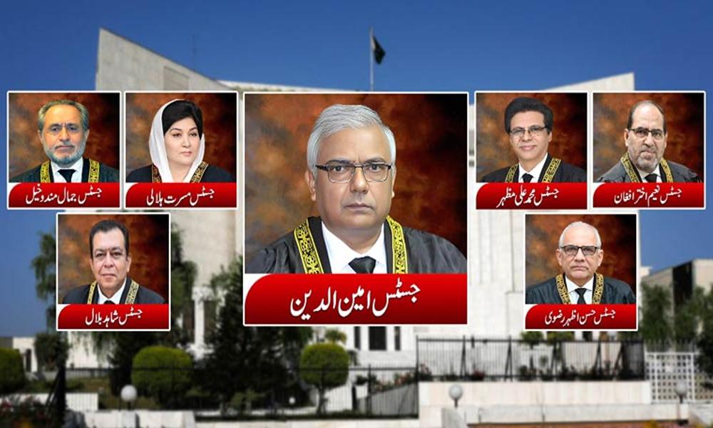 Constitution Bench withdraws Justice Mansoor's orders of Jan 13, 16