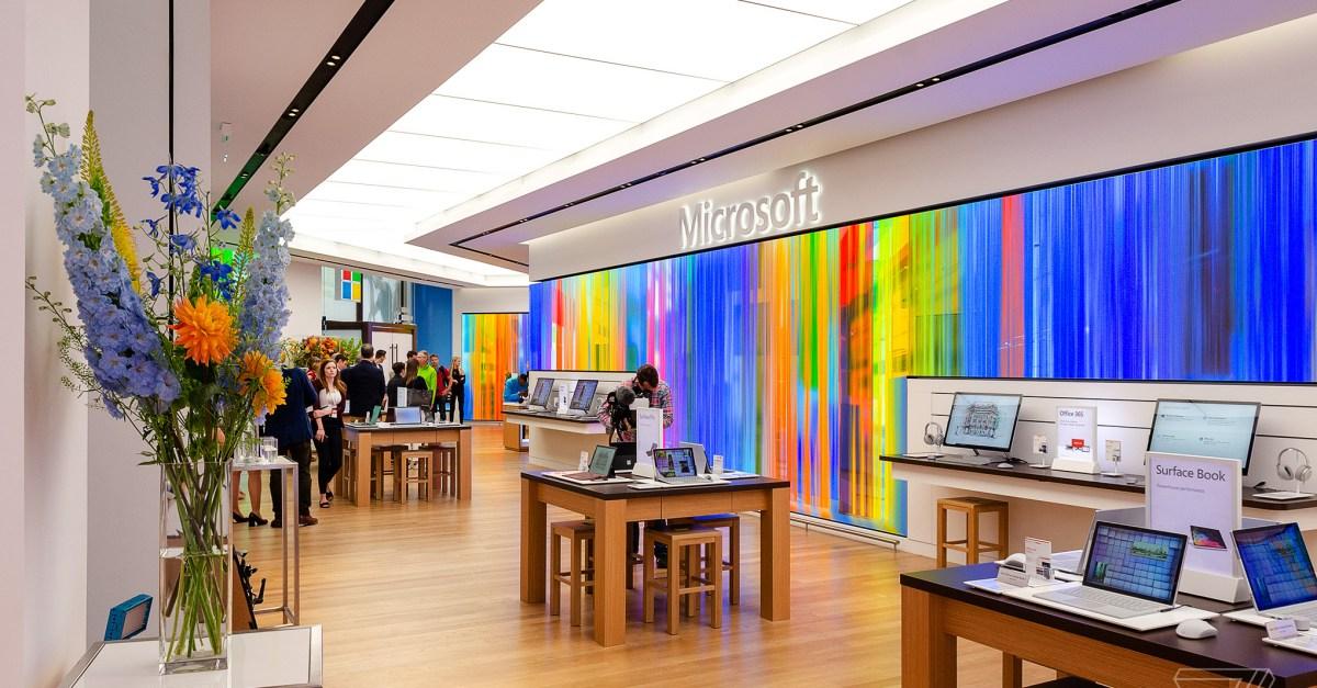 Microsoft is closing its British flagship store in London