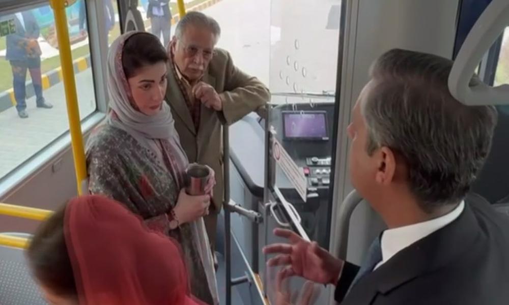 CM Maryam inaugurates Pakistan’s first EV bus service