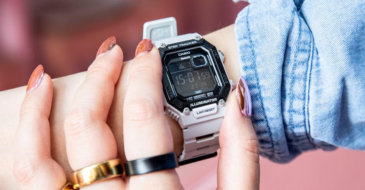 Casio’s retro-looking step tracker is on sale for less than 40 bucks today