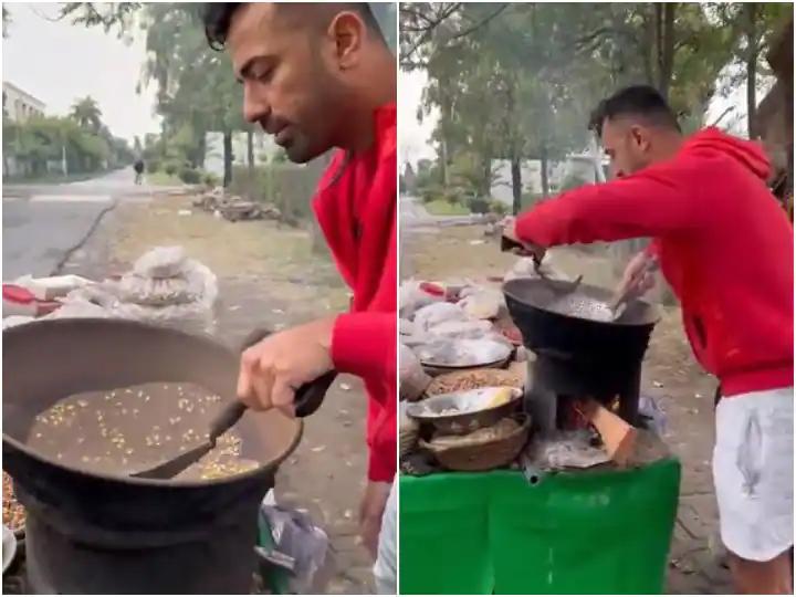 Video goes viral as fast bowler Wahab Riaz selling ‘corn’ on road 