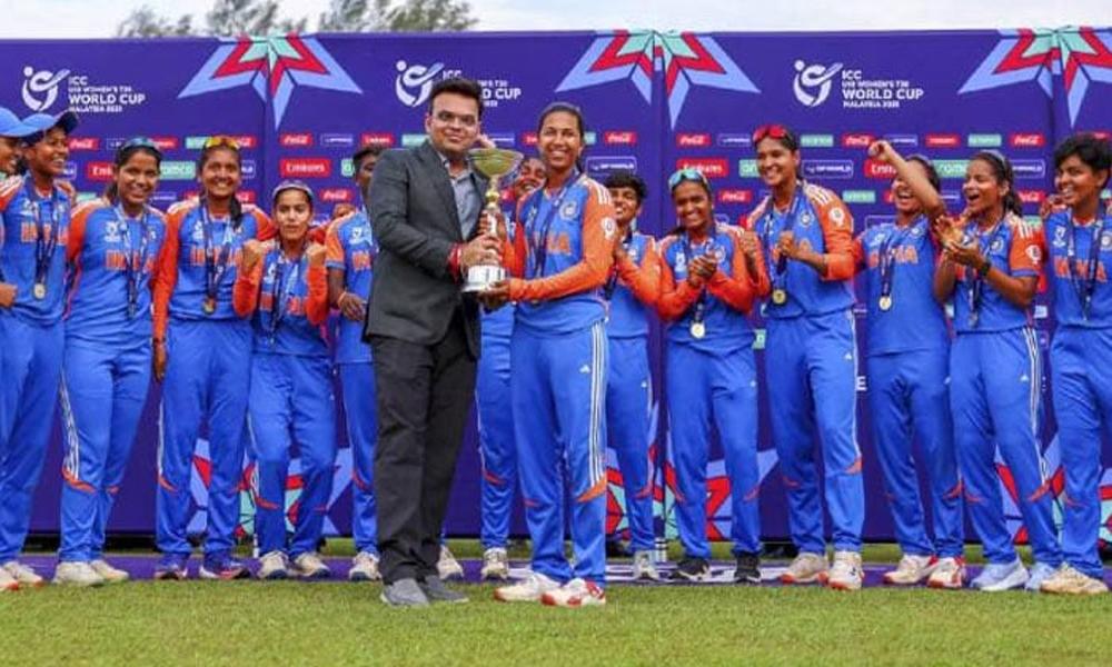 India beat S. Africa to win Women's Under-19 T20 WC