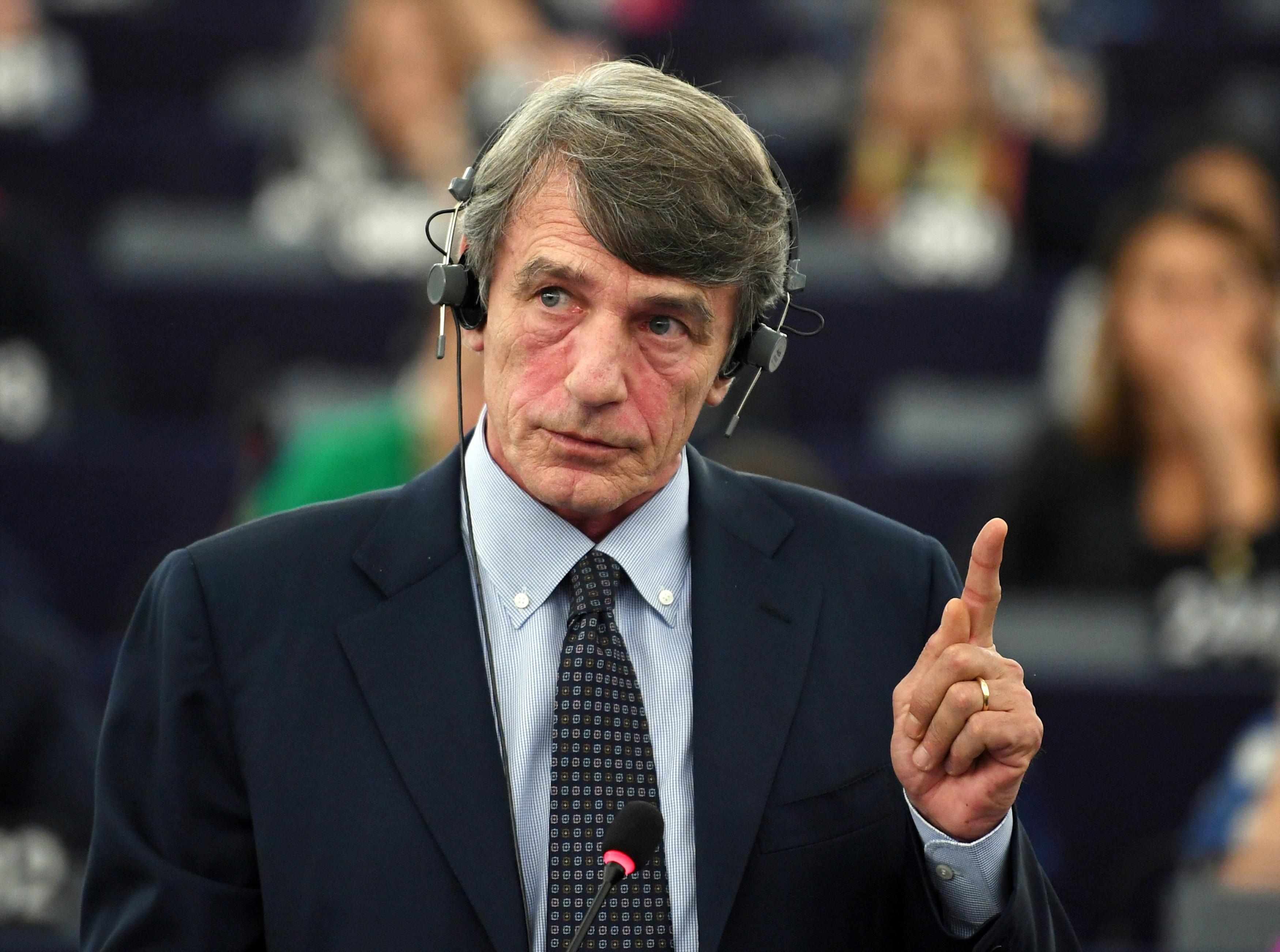 European Parliament President David Sassoli dies aged 65 