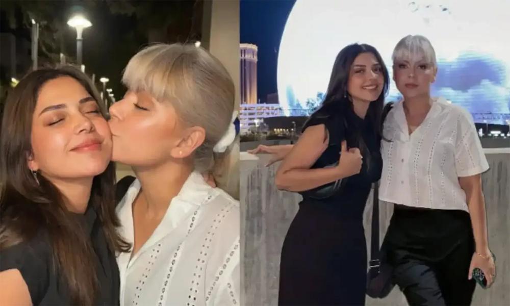 Hadiqa Kiani shares pictures with her look-alike sister