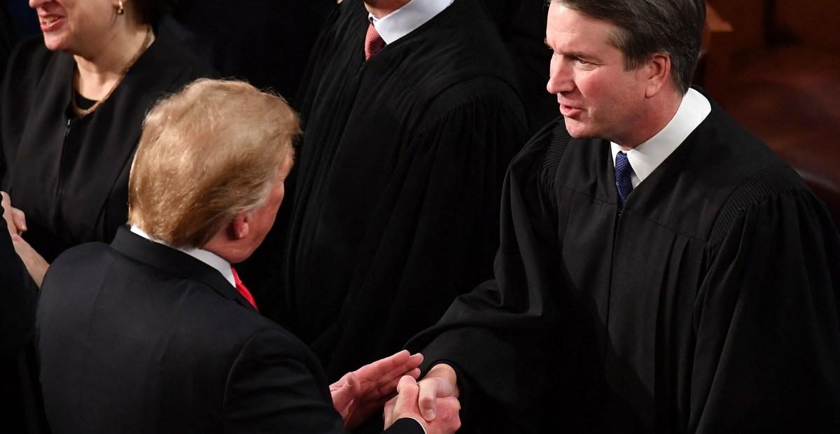 Brett Kavanaugh has very bad news for Donald Trump