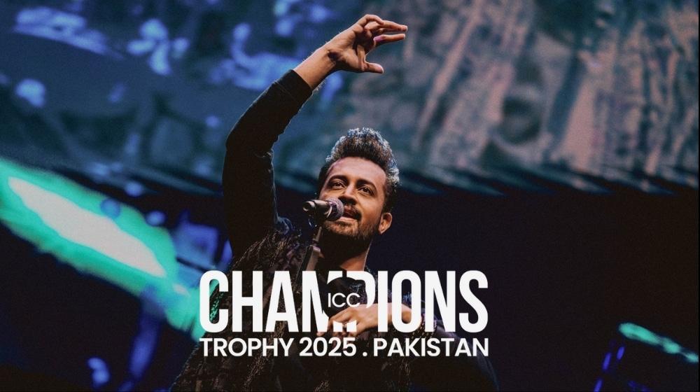 ICC Champions Trophy: Atif Aslam's anthem teaser sets stage for major tournament