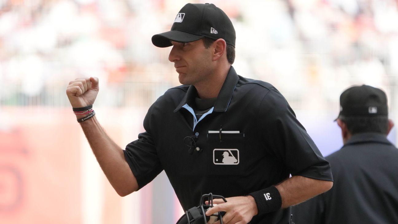 MLB fires umpire Hoberg for gambling violations