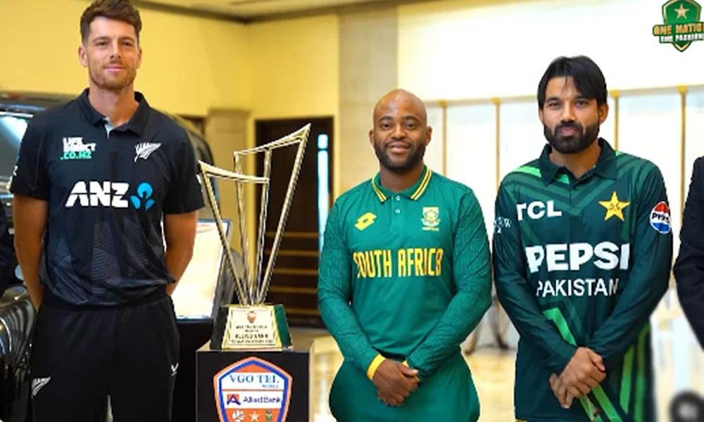 Opening match of tri-African series between Pakistan, New Zealand today