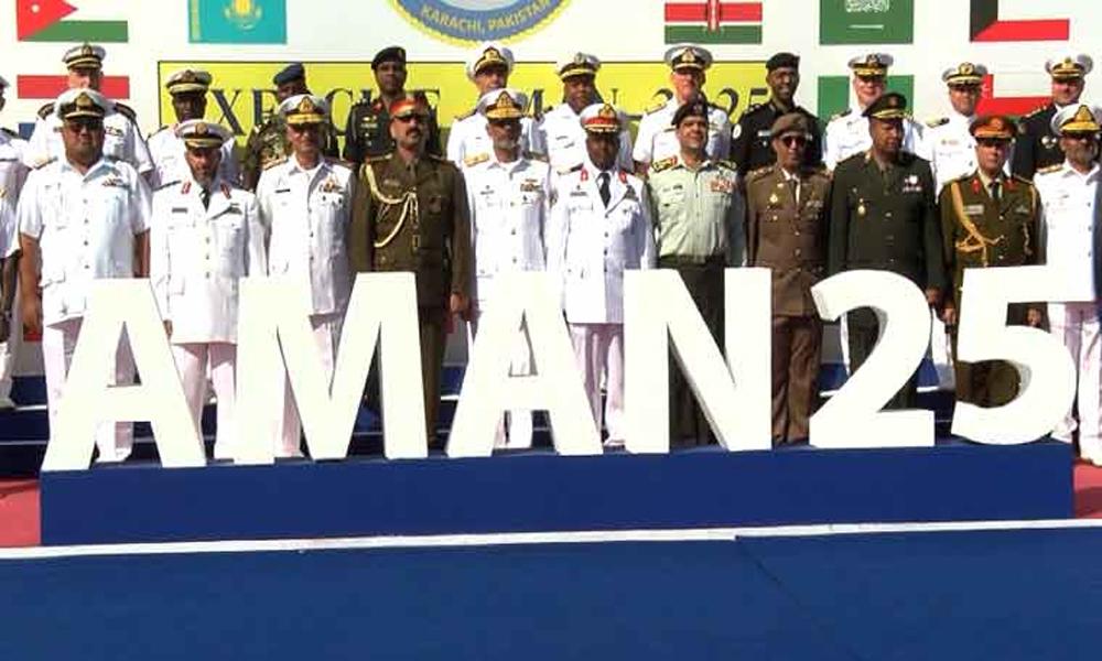 Pakistan Navy's 9th multinational naval exercise 'Aman' begins