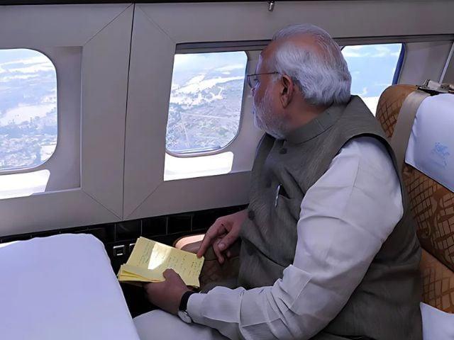 Modi's plane passes through Pakistan's airspace on way to France