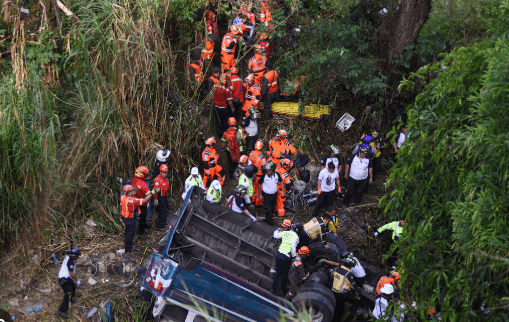 Devastating bus crash in Guatemala City kills 51 people