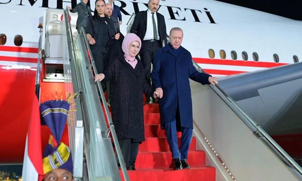 Turkish President Erdogan arrives in Pakistan for two days