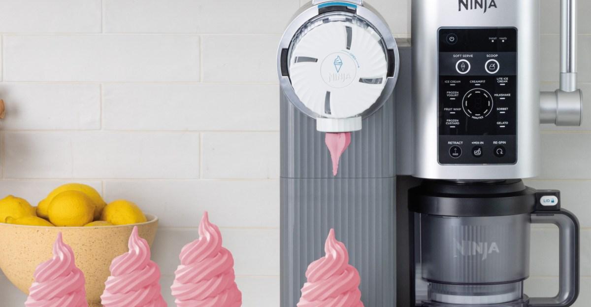 Ninja’s new ice cream machine delivers soft serve and hard scoops