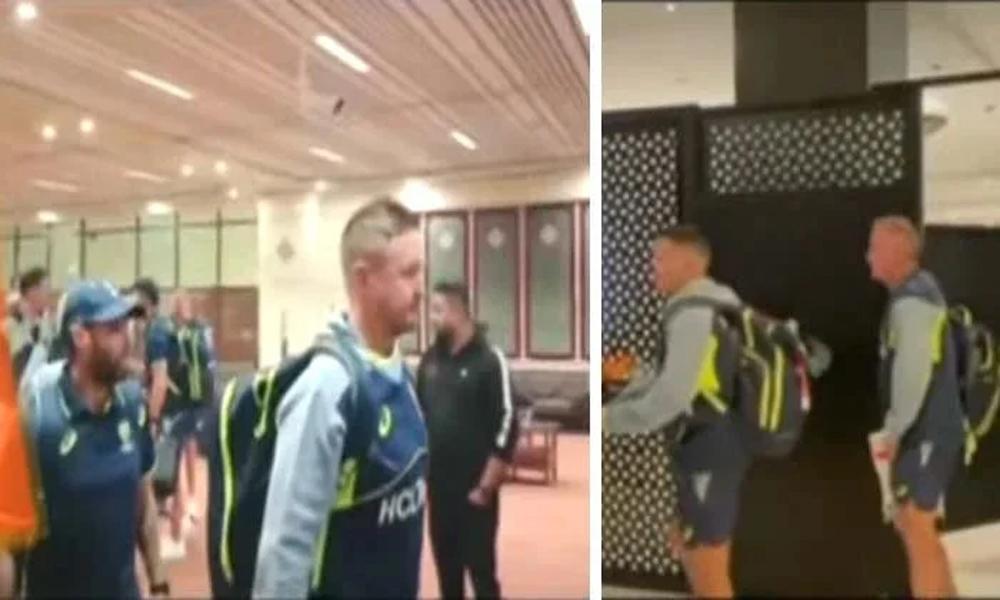 Champions Trophy: Australian cricket team arrives in Lahore