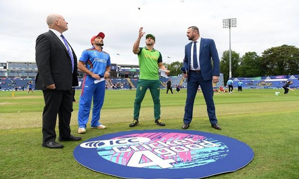 Champions Trophy: South Africa win toss to bat against Afghanistan