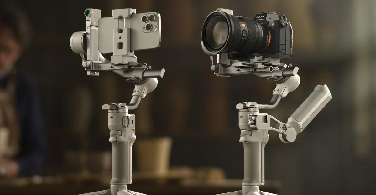 DJI’s RS 4 Mini camera stabilizer can now track moving people