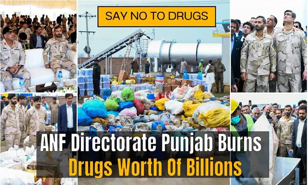 ANF organizes annual drug destruction ceremony