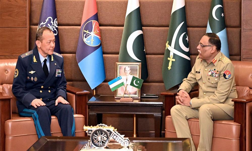 CJCSC, Uzbek Minister discuss regional security situation