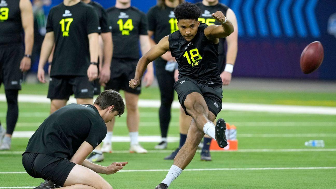 NFL's specialist showcase places international stars in combine spotlight