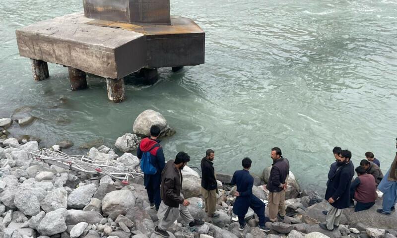 Three lives lost as vehicle falls into Indus River on Karakoram Highway