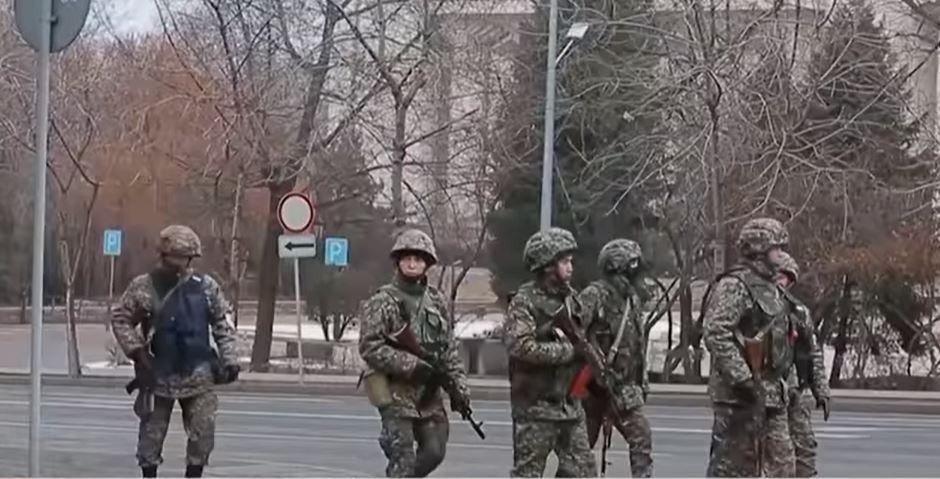 Russian-led soldiers start withdrawal from Kazakhstan following crackdown