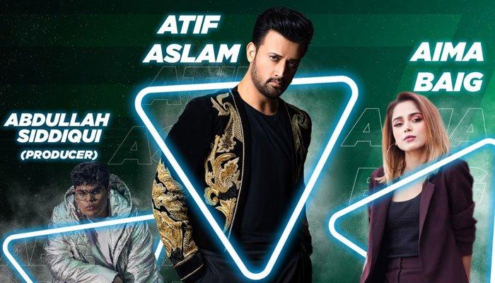 پی ایس ایل 7 کا آفیشل ترانہ عاطف اسلم اور آئمہ بیگ گائیں گے:پی سی بی