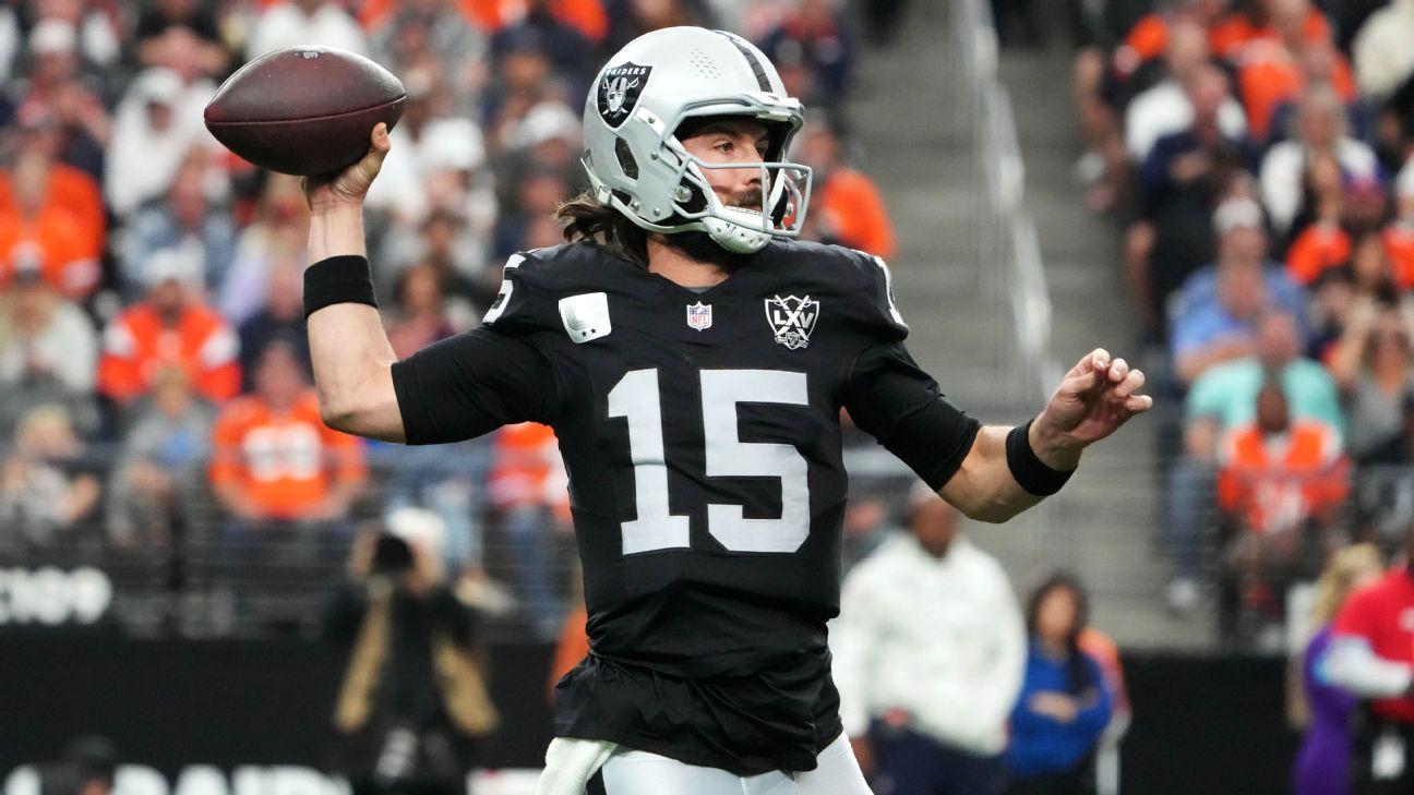 Source: Raiders expected to release QB Minshew