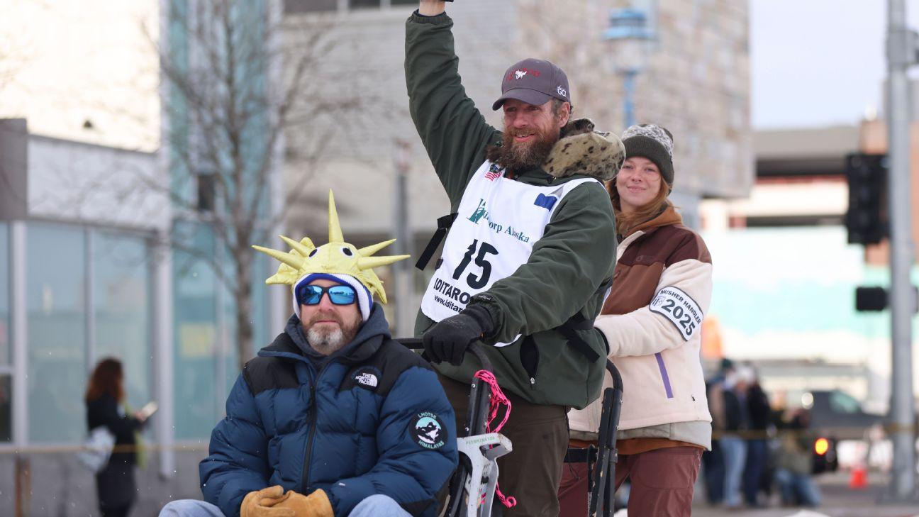 Former reality TV star wins longest-ever Iditarod