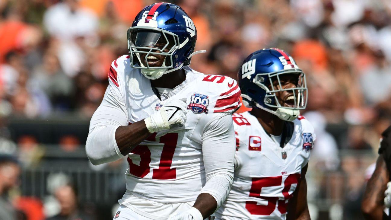 Source: Eagles add ex-Giants pass rusher Ojulari