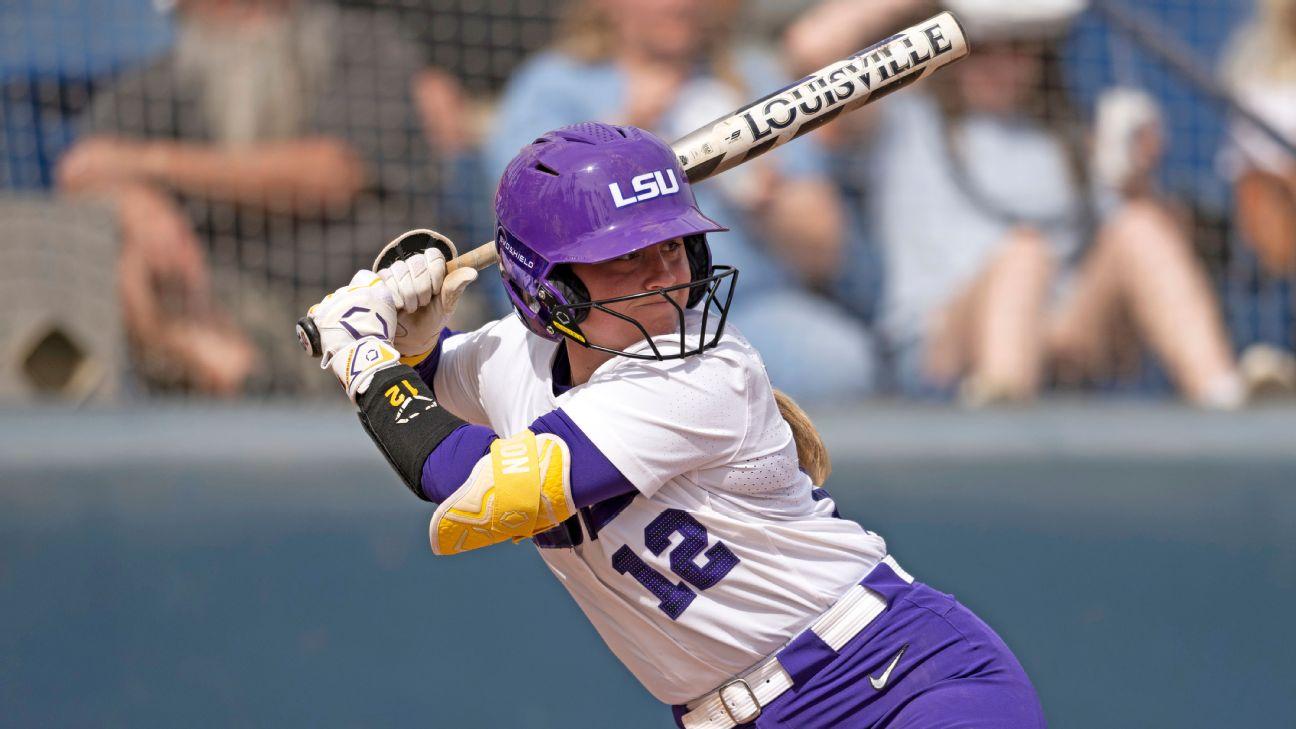 College softball rankings: The Top 25 teams after Week 6