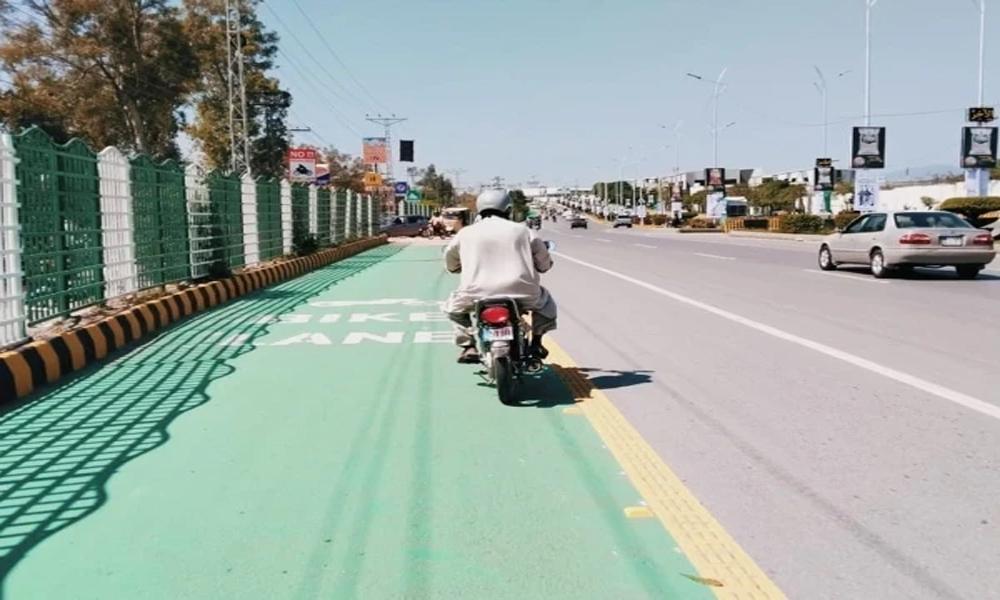 Green Line introduced for bikers in Rawalpindi too