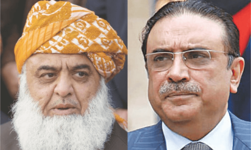 آصف زرداری اور مولانا فضل الرحمان کے درمیان رابطہ،  اہم تفصیلات سامنےآگئیں