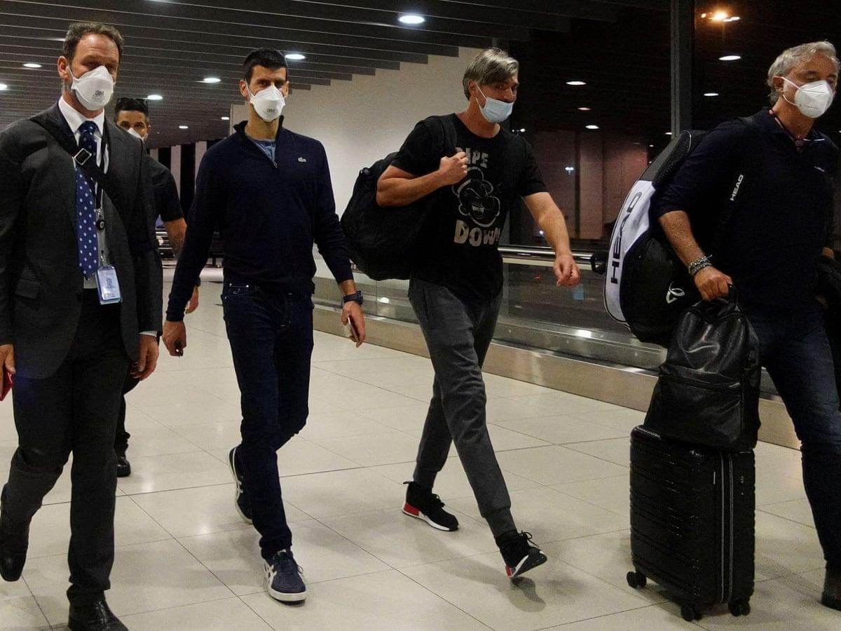 Novak arrives in UAE after being deported from Australia