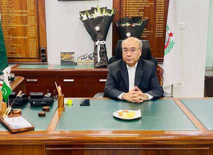 Dr Muhammad Khalil Ahmad takes charge as DG Health Services Punjab