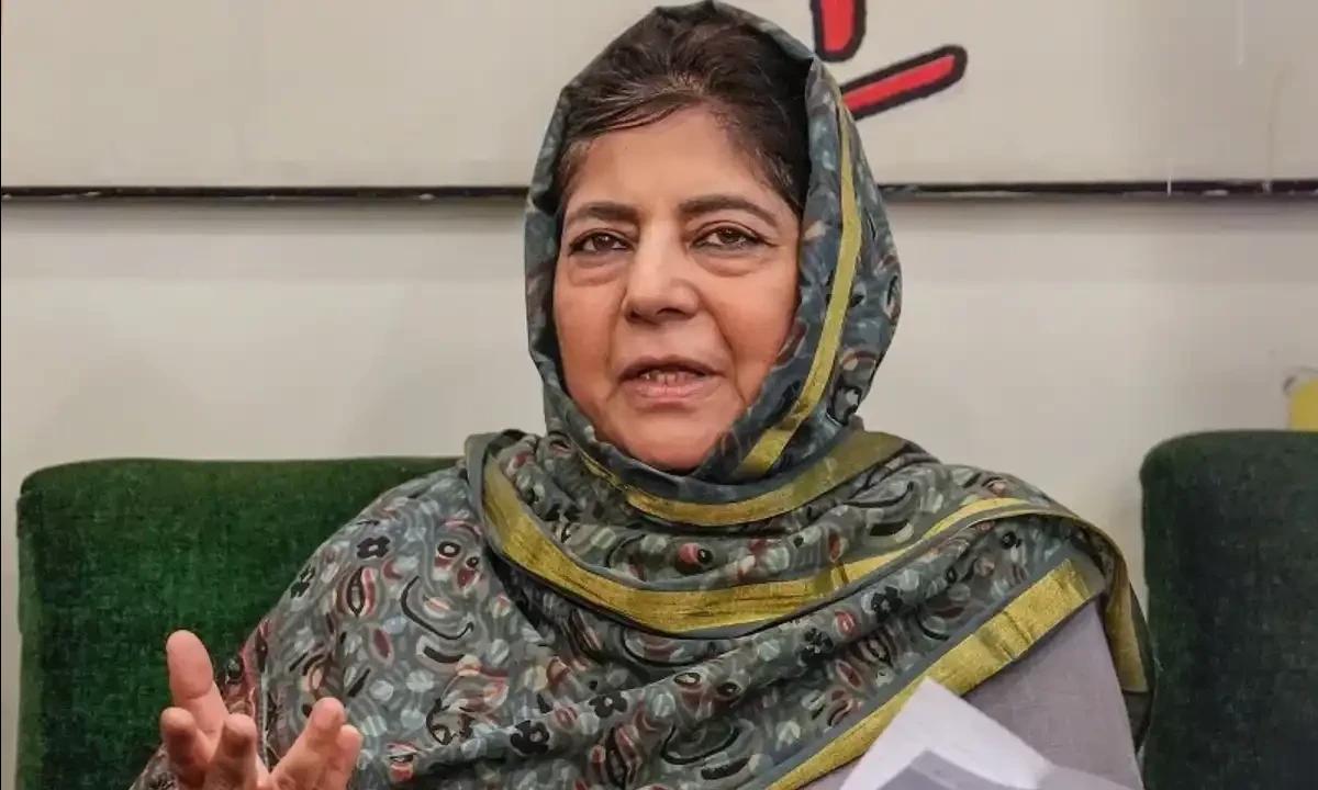 مودی سرکار کی رچائی گئی سازش نے اس کا مکروہ چہرہ دنیا کے سامنے بے نقاب کر دیا، محبوبہ مفتی