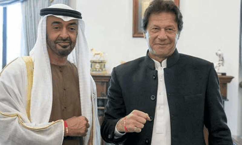 وزیراعظم کا ابوظہبی کے ولی عہد سے رابطہ
