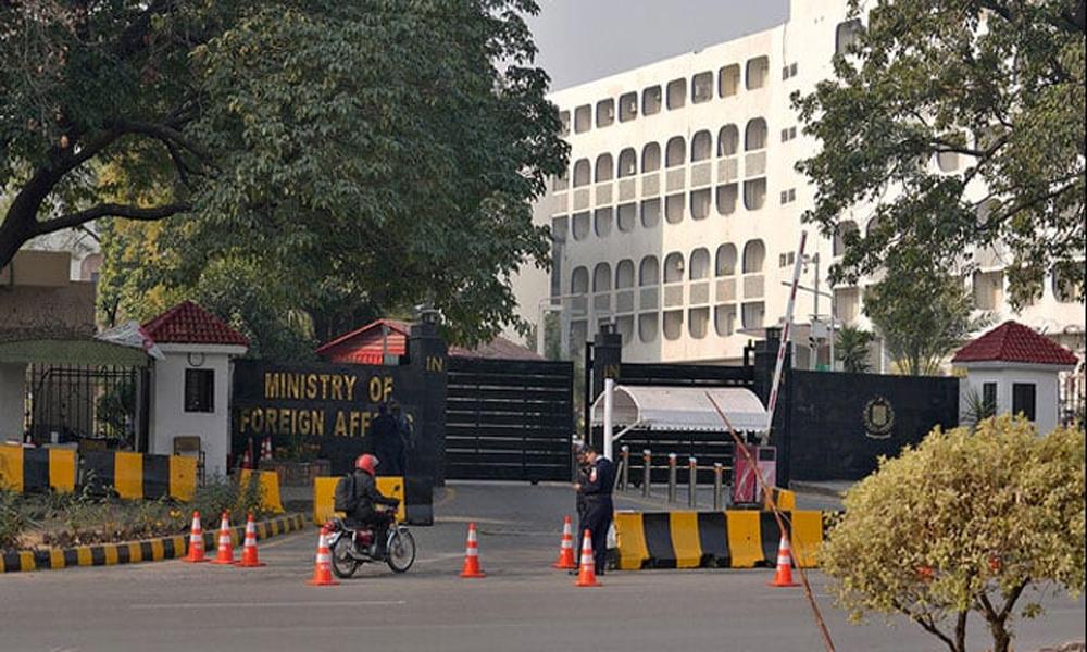 Indian Charge d'Affaires summoned to FO, Pakistan strongly protests cowardly attack