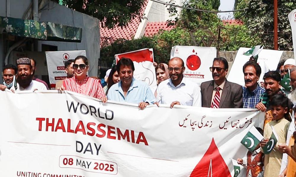 Dr Lubna Zaheer, Syed Noor join hands to support thalassemia awareness at Noor Foundation