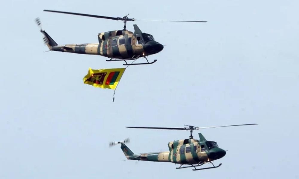 Six killed as military helicopter crashes in Sri Lanka