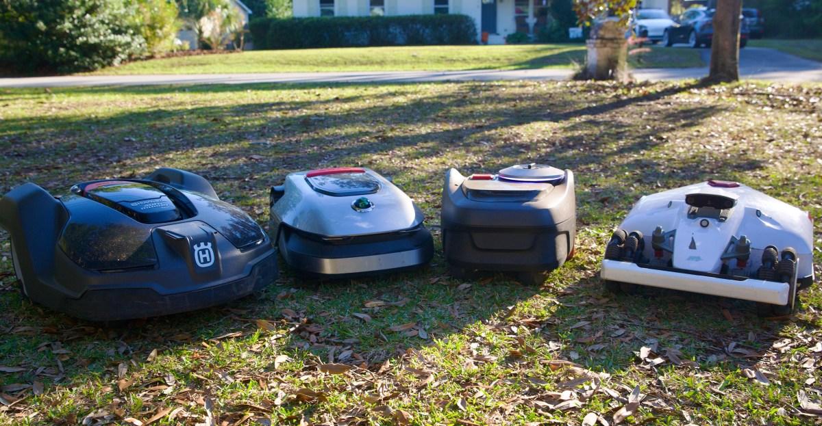 I put four robot lawnmowers through a brutal backyard battle — and only one person got injured