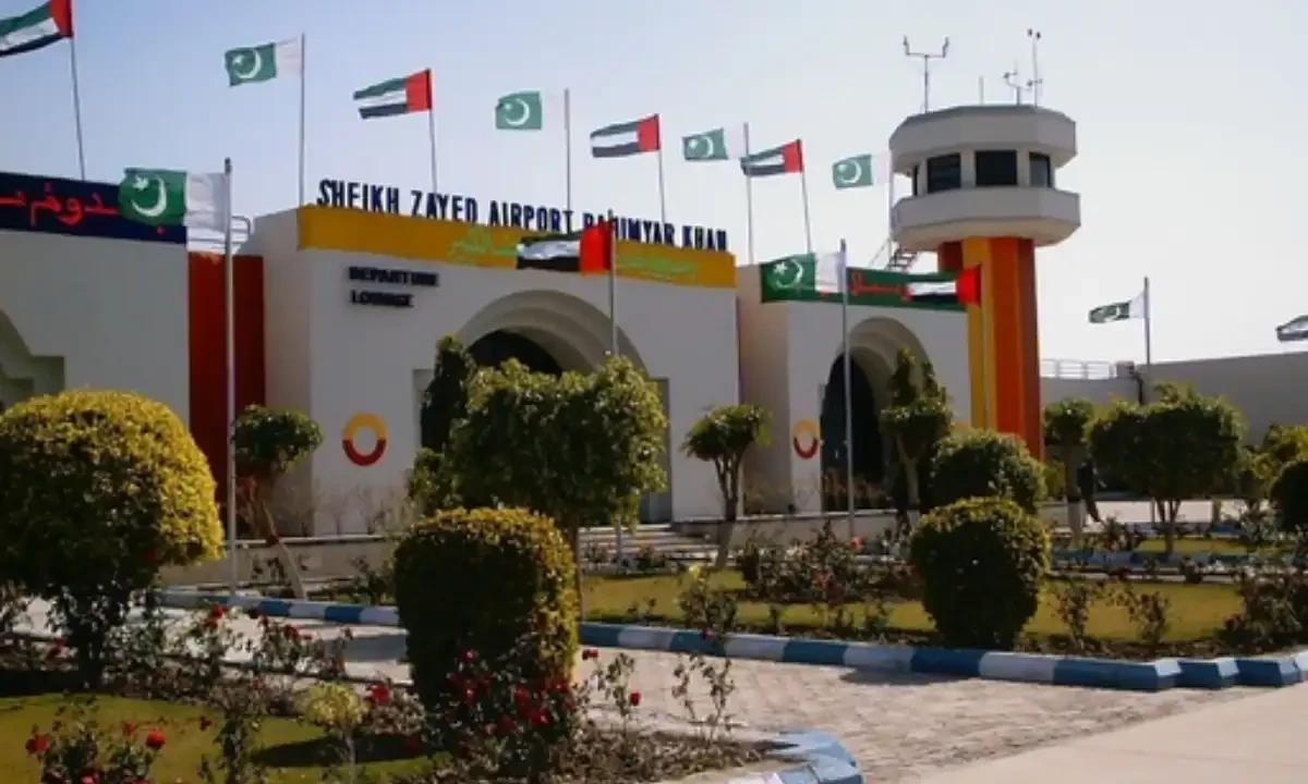 رحیم یار خان میں شیخ زاید انٹرنیشنل ایئر پورٹ  پر بھارتی حملہ