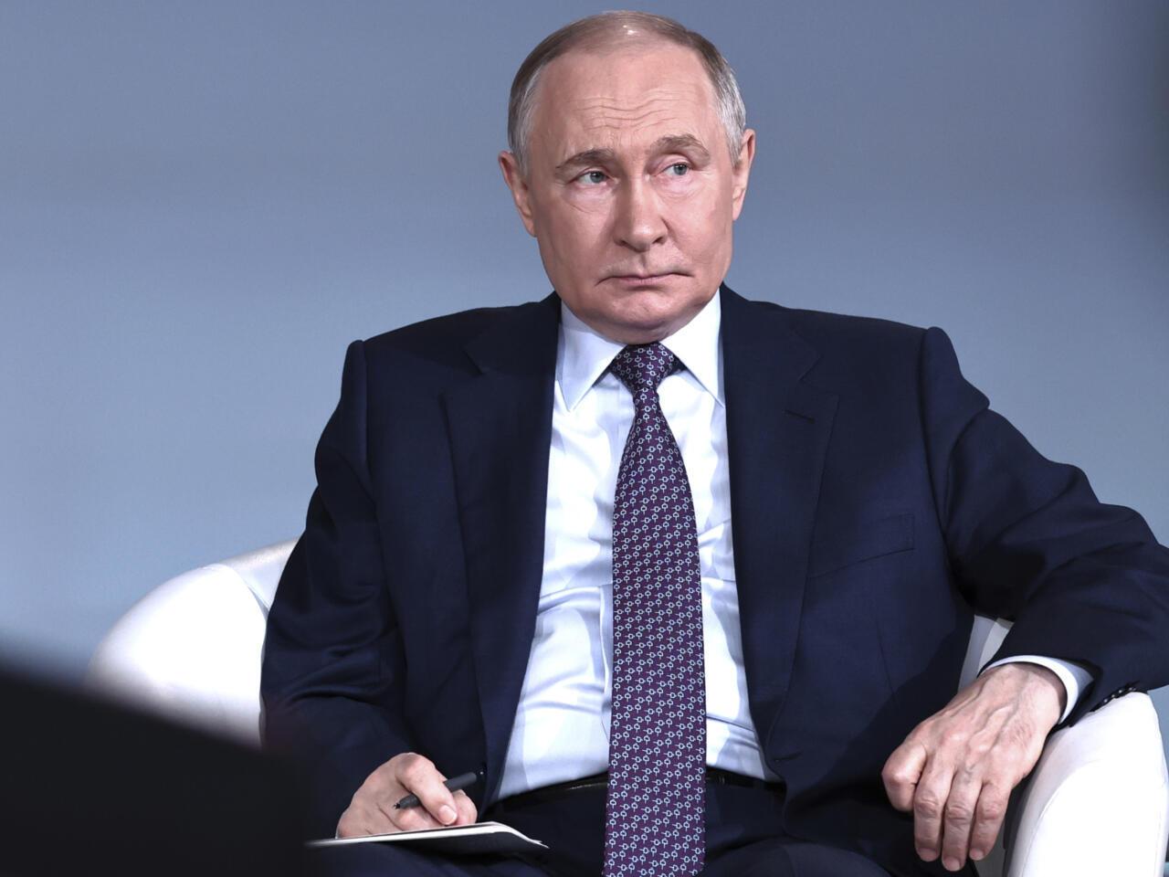 Putin declares victory inevitable in Ukraine conflict
