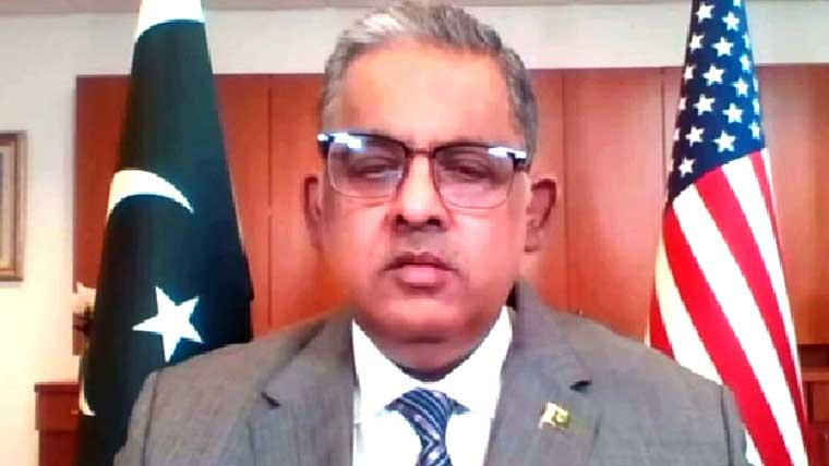 جموں و کشمیرمسائل کو حل کرنے کے لیے امریکا سمیت، عالمی برادری کوکردار ادا کرنا ہوگا،  پاکستانی سفیر